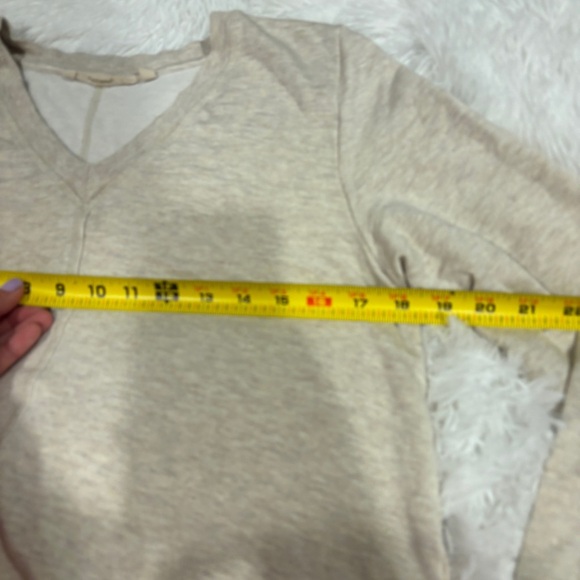 Soft Surroundings Siesta Soft Tunic Style Number: 2BR58 Pockets Cream Med - Picture 6 of 10